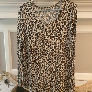 Cheetah Print blouse